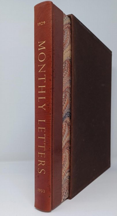 MONTHLY LETTERS The first 50 letters of the Limited Editions Club 1929 - 1933