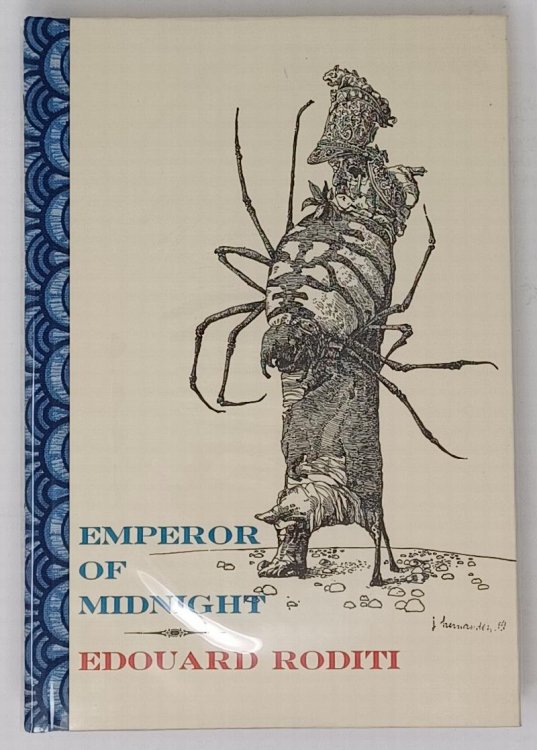 EMPEROR OF MIDNIGHT - THE BINDER'S COPY, SIGNED by Roditi, Edouard (poems); Hernandez, Jose (illustrator)