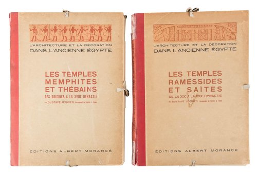 L'architecture et la Decoration dans L'Ancienne Egypte: Les Temples Memphites et Thebains des Origines a la XVIIIe Dynastie [and] Les Temples Ramessides et Saites de la XIXe Dynastie a la XXX Dynastie