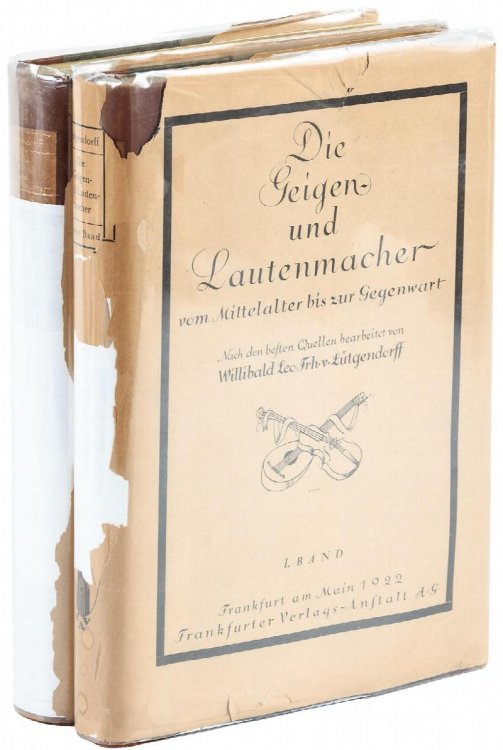 Die Geigen- und Lautenmacher vom Mittelalter bis zur Gegenwart