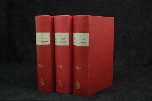 Letters Received By The East India Company