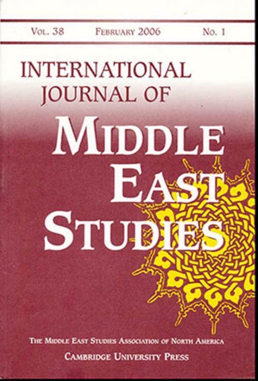 International Journal of Middle East Studies (Volume 38, Number 1, February 2006)