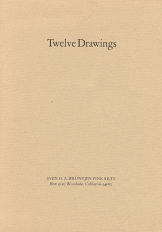 Twelve Drawings from Sven H. A. Bruntjen Fine Arts