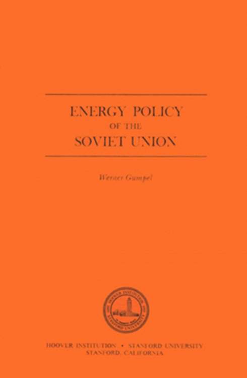Energy Policy of the Soviet Union