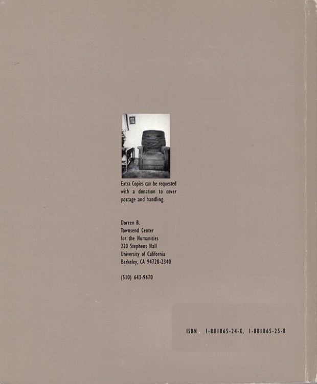 Seeing the Difference: Conversations on Death and Dying (Doreen B. Townsend Center Occasional Papers, 24-25)