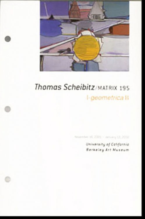 Thomas Scheibitz: 1-geometrica B (Matrix 195, Gallery Guide)