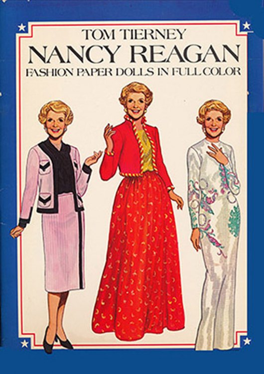 Nancy Reagan Fashion Paper Dolls in Full Color