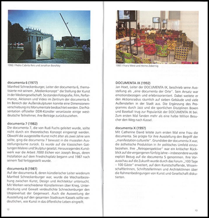 Documenta11Platform 5 (Deutsch Brochure)