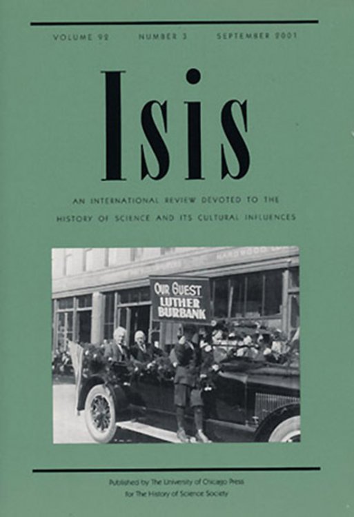 Isis (Volume 92, Number 3, September 2001)