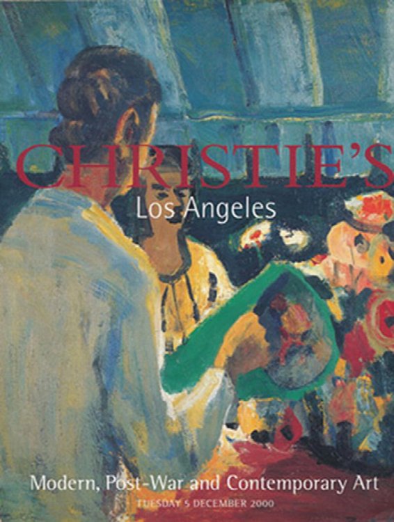 Christie's Los Angeles, Modern, Post-War and Contemporary Art