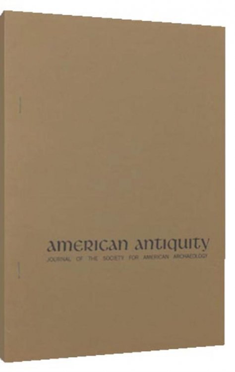 American Antiquity; Design Structure and Social Interaction: Archaeological Implications of an Ethnographic Analysis (Journal of the Society for American Archaeology)
