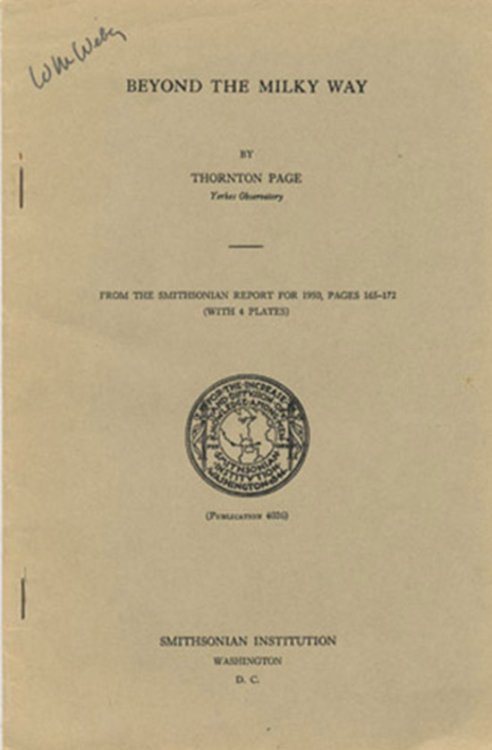 Beyond the Milky Way (Smithsonian Publication 4026)