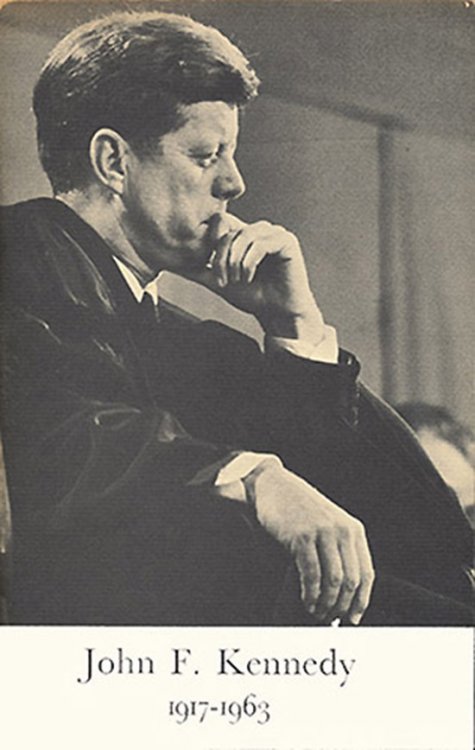 John Fitzgerald Kennedy 1917-1963: A Chronological List of References