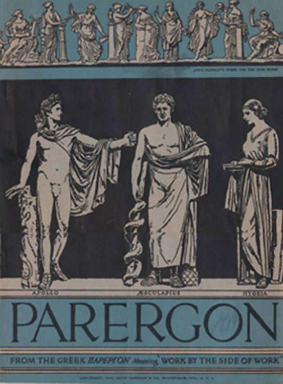 Parergon (From the Greek Word Meaning 