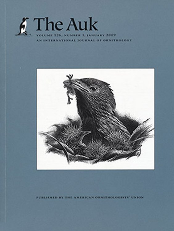 The Auk (Vol. 126, No 1, January 2009)