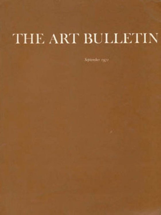 The Art Bulletin (Volume LIV, Number 3, September 1972)
