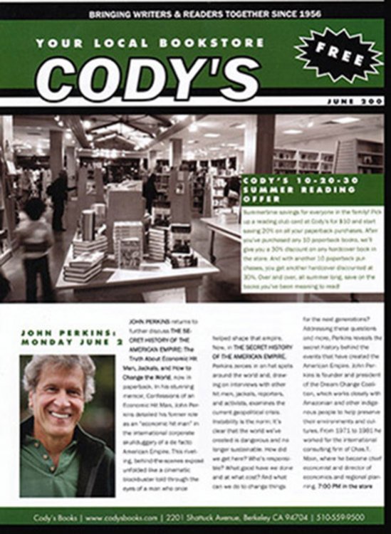 The Local Bookstore: Cody's (June 2008 Event Schedule Booklet)