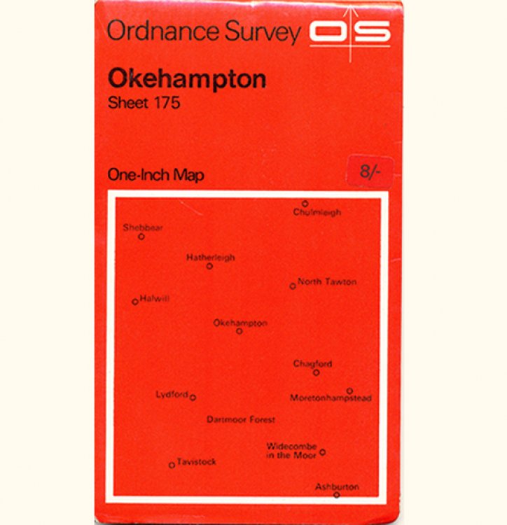 Ordnance Survey: Okehampton (Sheet 175)