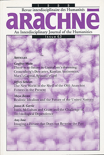 Arachne: An Interdisciplinary Journal of the Humanities (Vol 6, No. 2)