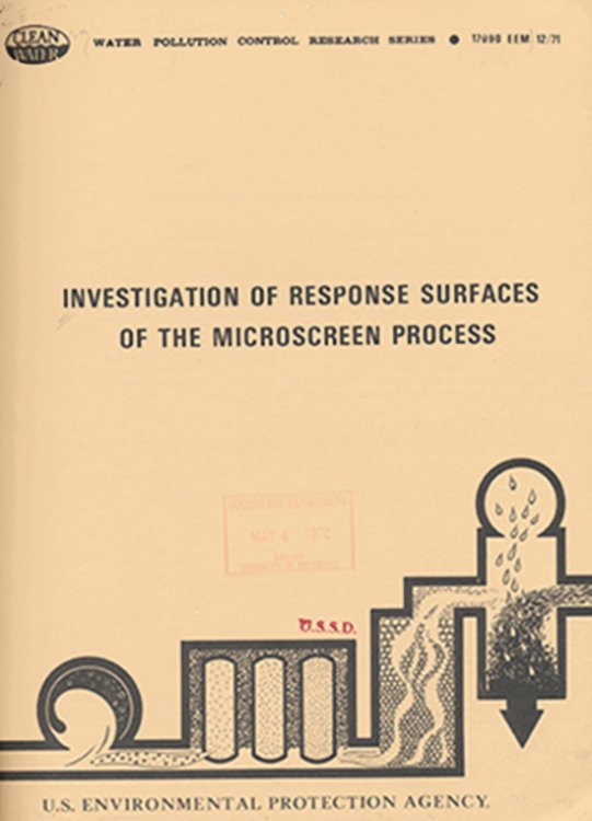 Investigation of Response Surfaces of the Microscreen Process