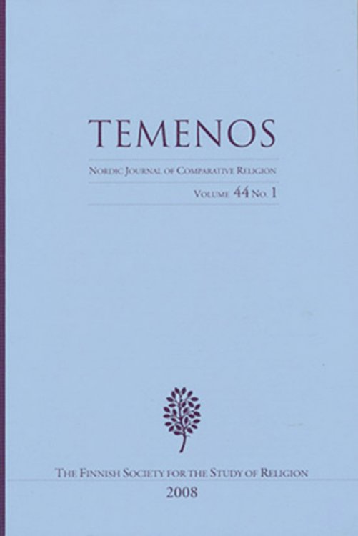 Temonos: Nordic Journal of Comparative Religion (Volume 44, No. 1, 2008)