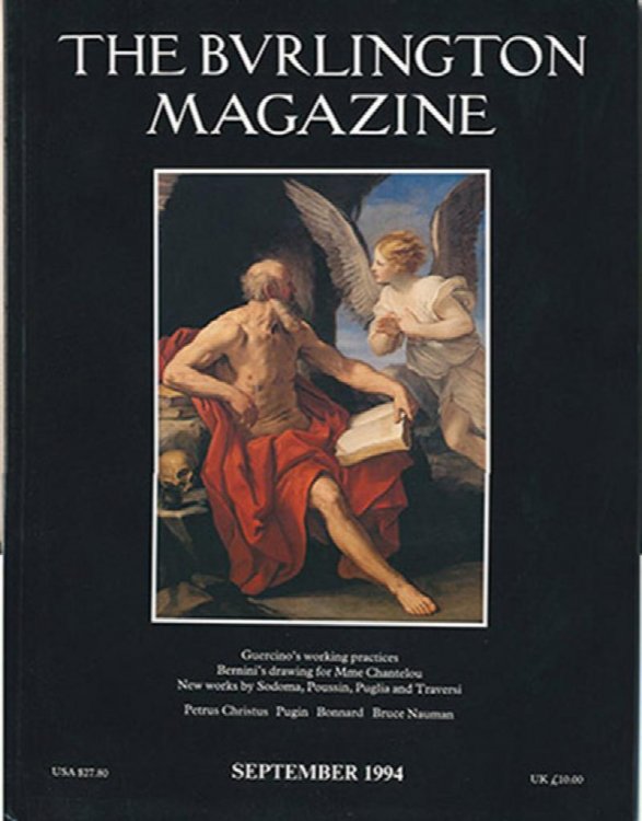 The Burlington Magazine (Volume CXXXVI, Number 1098, September 1994)