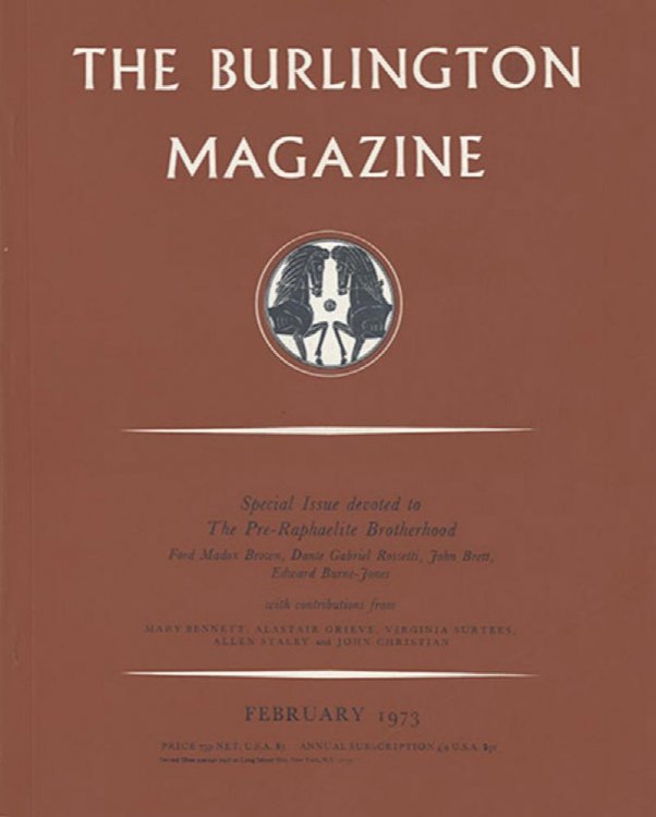 The Burlington Magazine (Volume CXV, Number 839, February 1973)