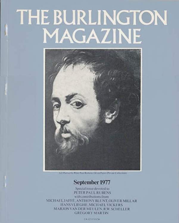 The Burlington Magazine: Peter Paul Rubens (No. 894, Volume CXIX, September 1977)
