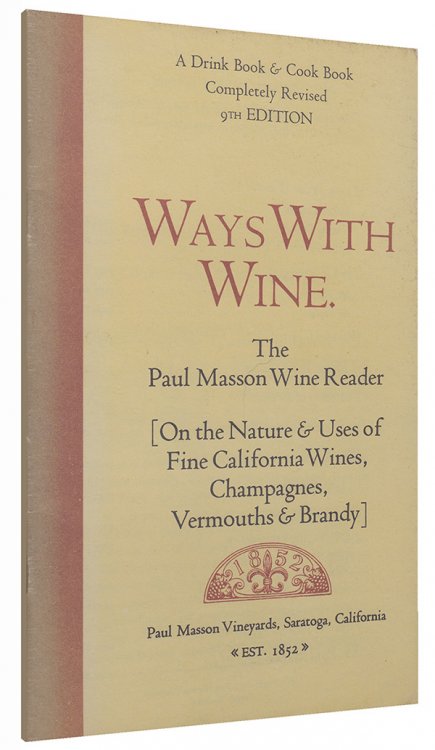 Ways With Wine: The Paul Masson Wine Reader