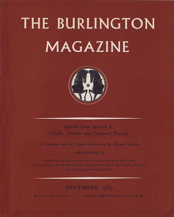 The Burlington Magazine (Volume CXI, Number 801, December 1969)