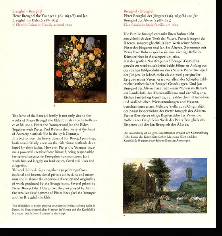 Breughel-Brueghel: A Flemish Painters' Family around 1600