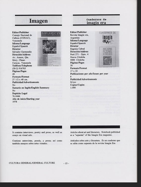 Latin American Art: a Resource Directory