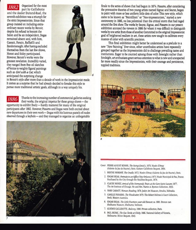 Exhibition Gallery Guide: The New Painting: Impressionism 1874-1886