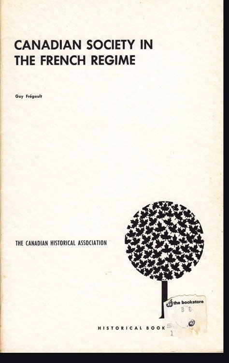 Canadian Society in the French Regime