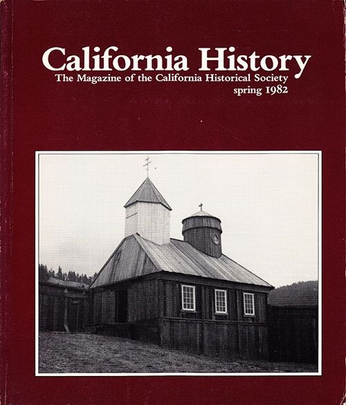 California History (Volume LX, No. 1, Spring 1982)
