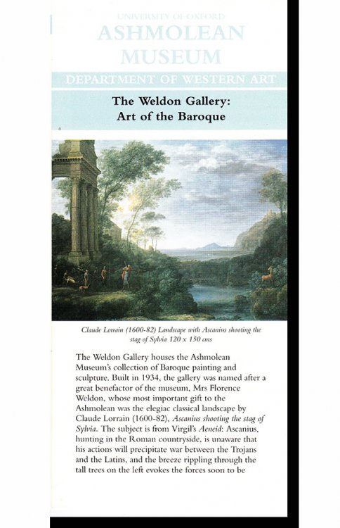 The Weldon Gallery: Art of the Baroque (Gallery Guide)