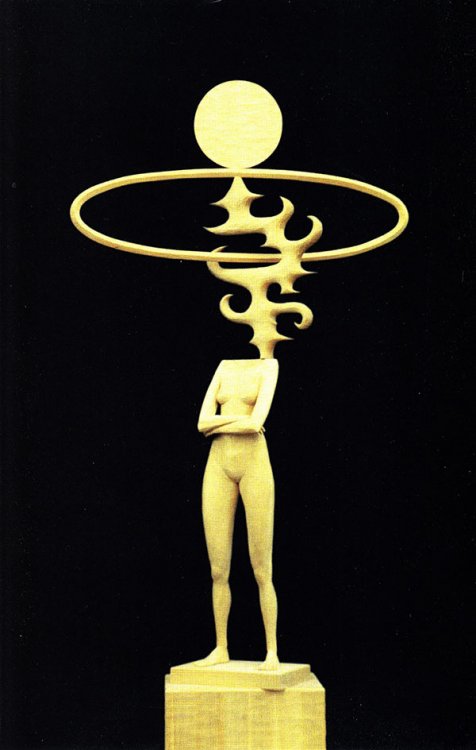 John Buck Exhibition Invitation (Gallery Paule Anglim)