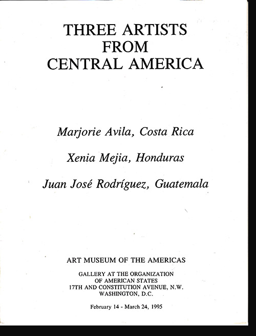 Image for Three Artists From Central America Three Artists From Central America