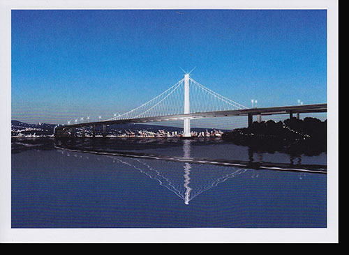 San Francisco Bay Bridge East Span Postcard (3)
