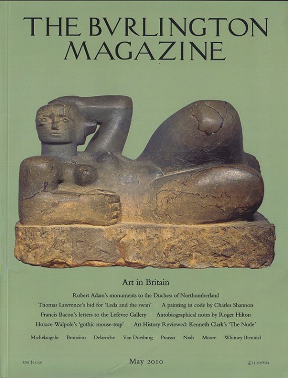 The Burlington Magazine (May 2010, No. 1286, Vol. CLII)