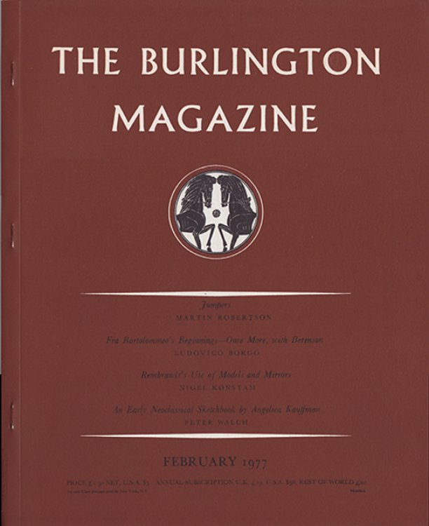 The Burlington Magazine (No. 887, Volume CXIX, February 1977)