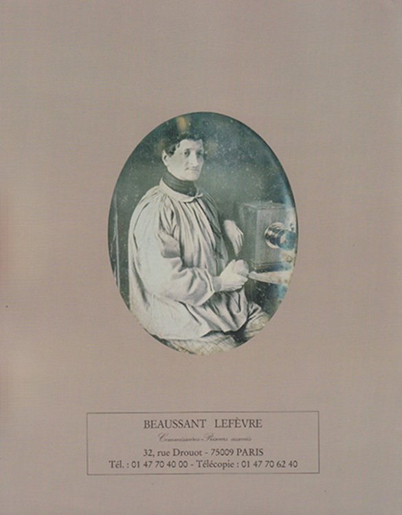 Beaussant Lefevre: Photographies des XIX et XX siecles (Mercredi 31 Mai 2000)