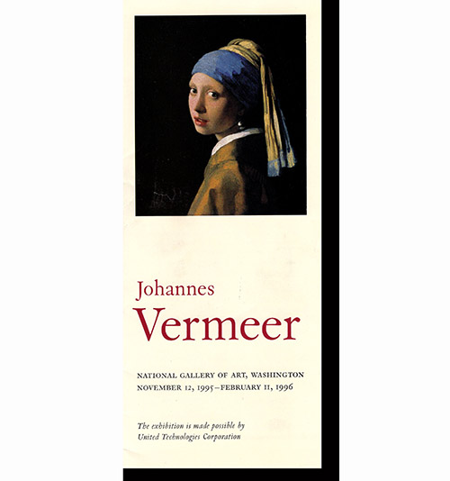 Johannes Vermeer (Exhibition Brochure)