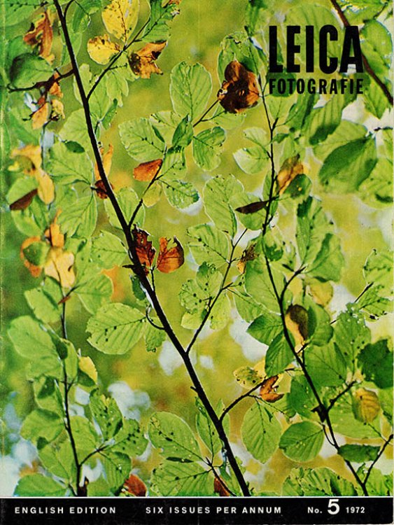 Leica Fotografie #5 (October 1972)