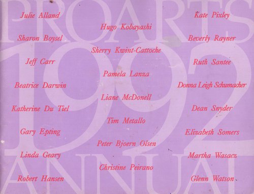 1992 Pro Arts Annual (February 26-April 11, 1992 Exhibition)