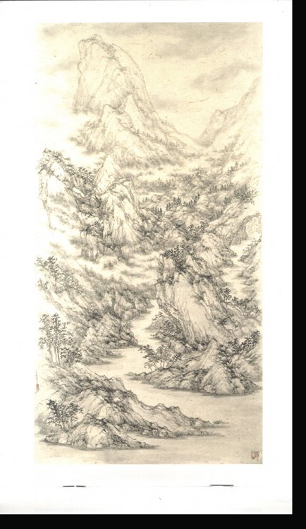 Embracing Tradition Ink Landscapes
