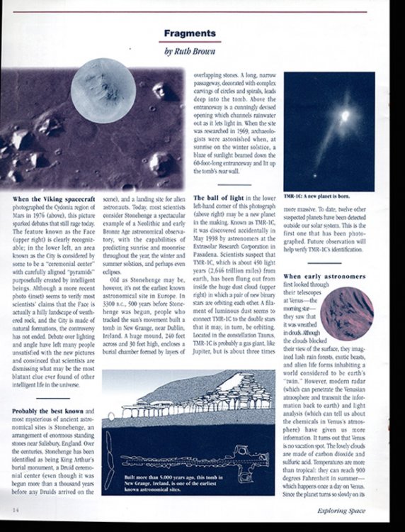 Exploring Space