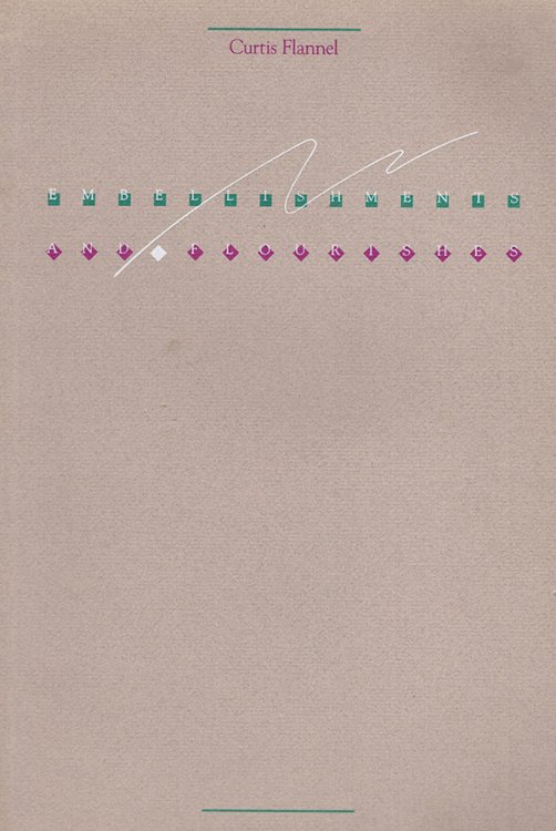 Curtis Flannel: Embellishments and Flourishes
