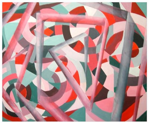 Space Study, #1 (Original Oil Painting by Amy Ione)