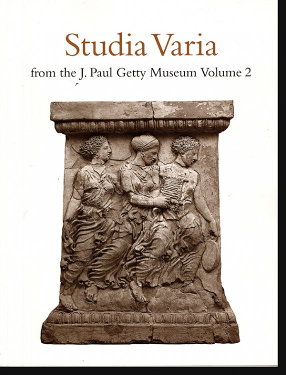 Image for Studia Varia from the J. Paul Getty Museum, Volume 2 (Occasional Papers on Antiquities) Studia Varia from the J. Paul Getty Museum, Volume 2 (Occasional Papers on Antiquities)